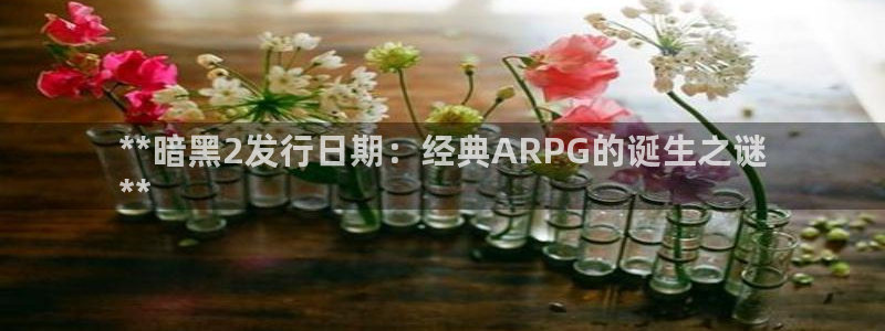 乐天国际创造奇迹登录最简单三个步骤：**暗黑2发行日期：经典ARPG的诞生之谜
**